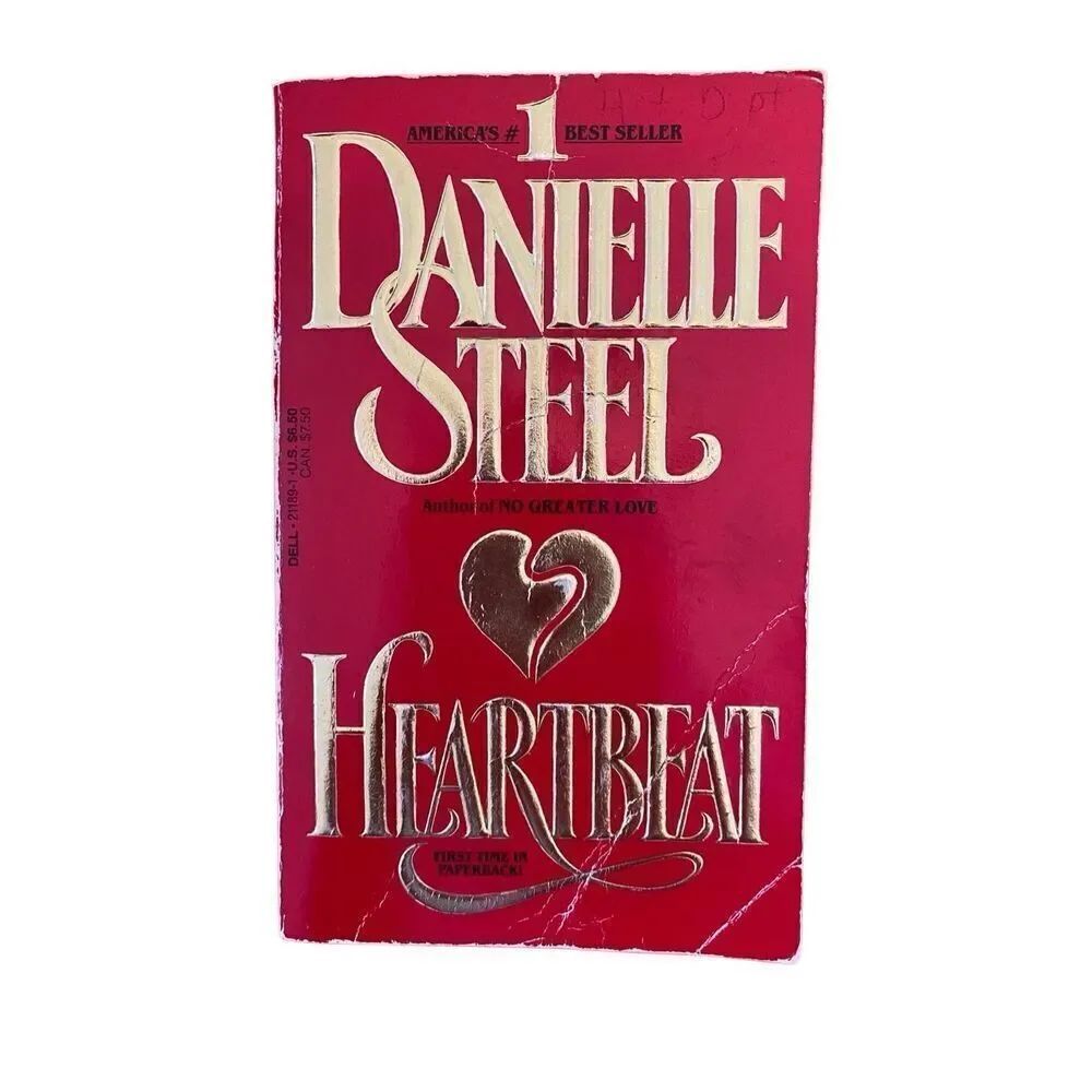Heartbeat By Danielle Steel 1992 Paperback Book Novel Romance Love